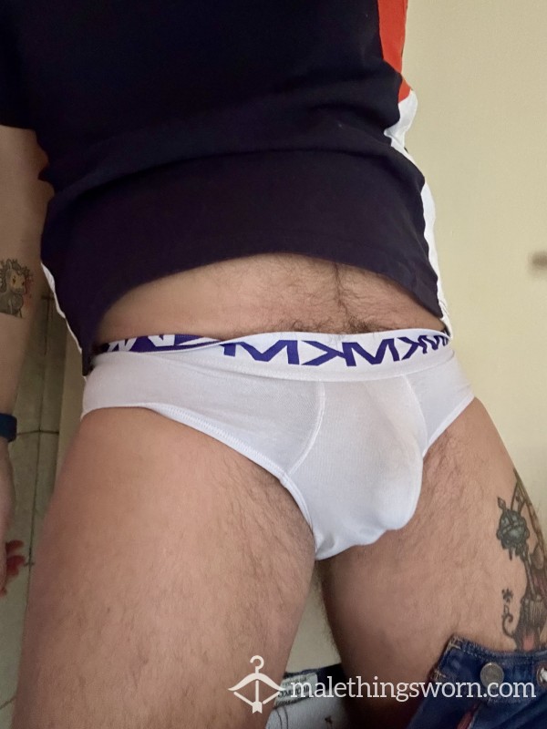 MK Basic White Briefs