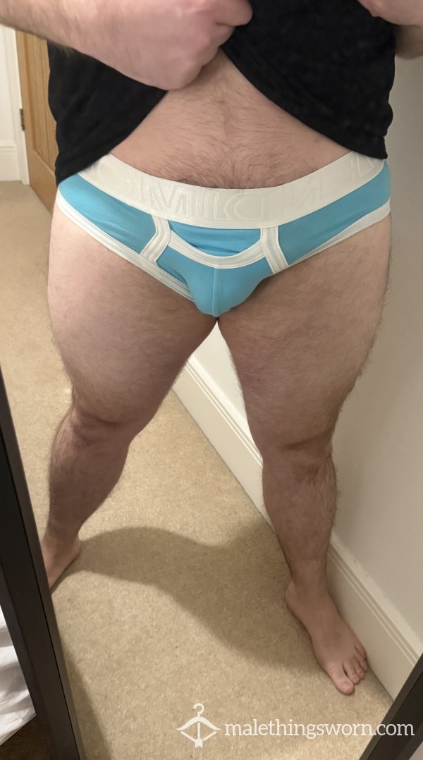 Modus Vivendi Baby Blue Worn Briefs