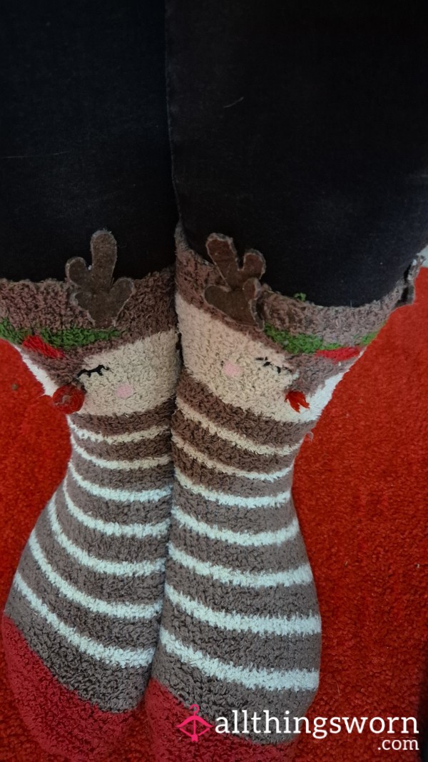 Mondays Christmas Socks