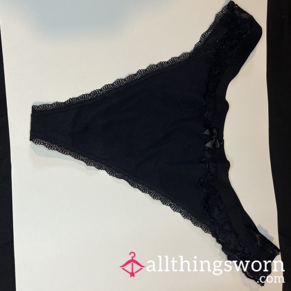 SALE BLACK THONG