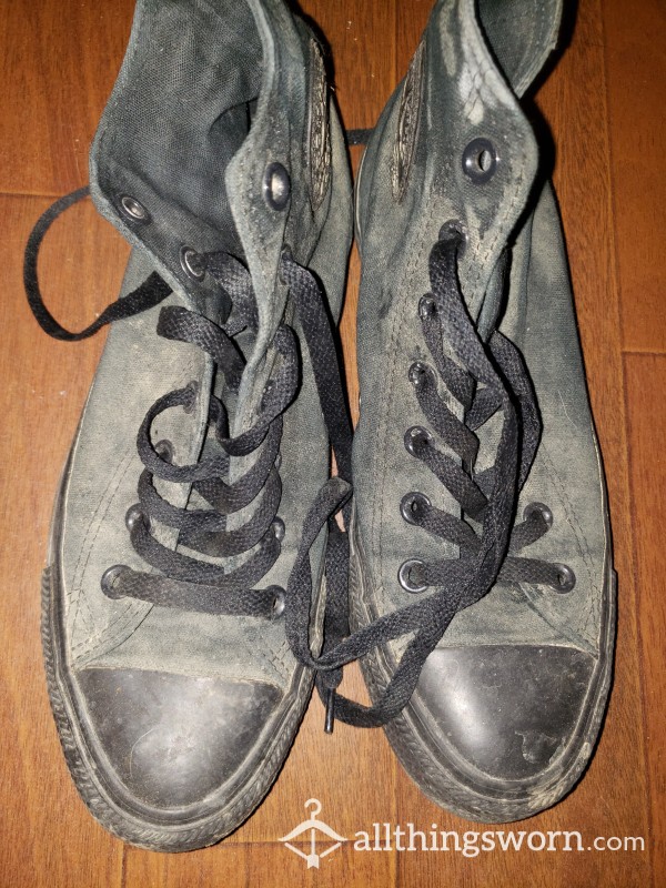 Muddy Dirt Filled Converses