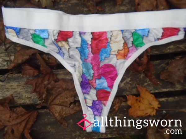 🩷SOLD🩷🍂JANUARY SALE🍂Multi-coloured Thong🥰