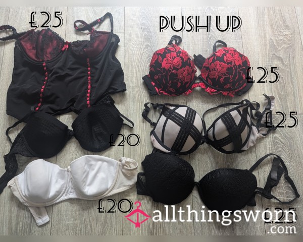 Multiple Bras Available