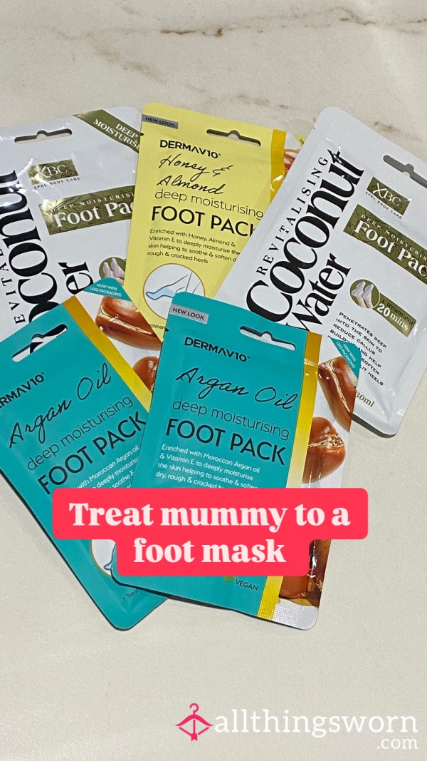 Mummy’s Foot Pack 👣🦶