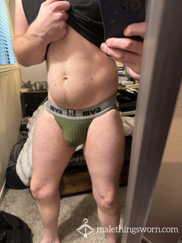 Musky Worn Jockstrap Ripe For You