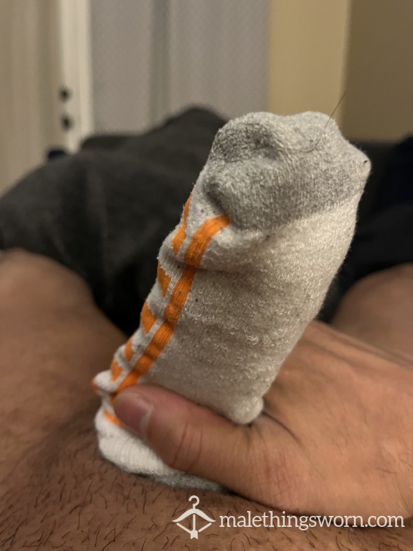 Musky Worn Socks Loaded With C*m