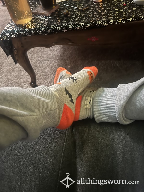 My 3rd Day In These Sweaty Halloween Socks