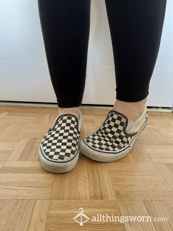 My Beloved Checkered Vans 🖤