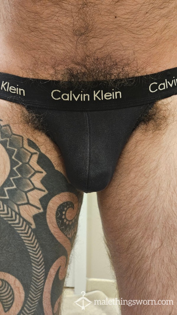 My Black Calvin Jockstrap