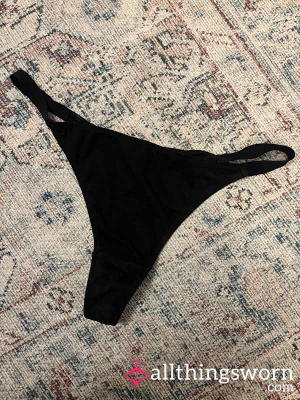 My Black Everyday Thongs