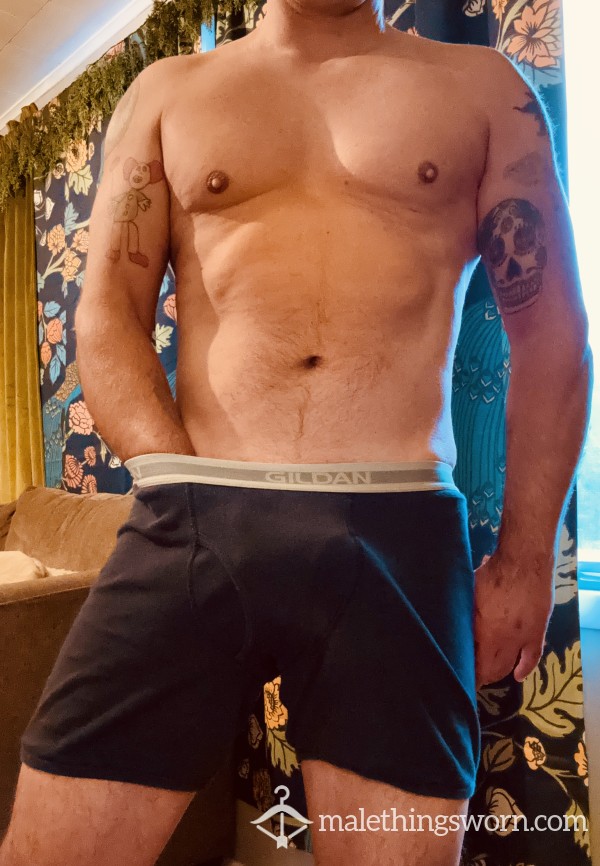 My Blue Gilden Boxer Briefs Worn For You