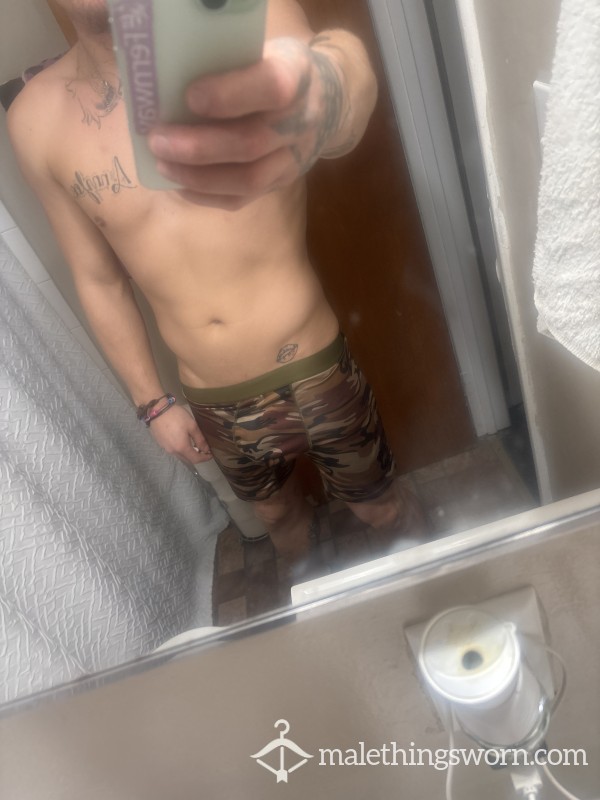 My Camo C*m Filled Briefs