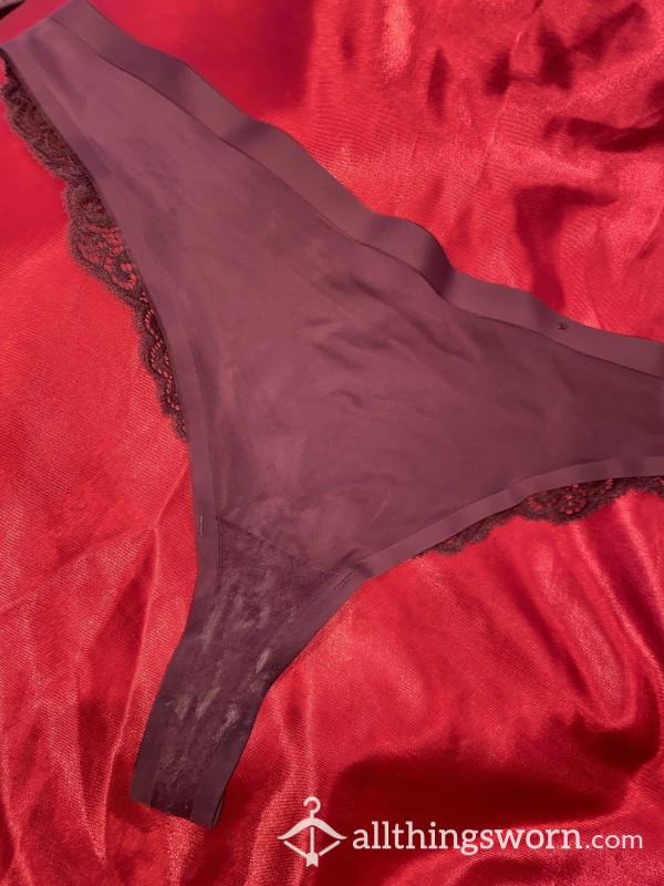 My C*m Stained Pu**y Scented Silky Knickers