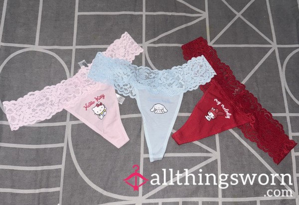 My Cute And Tiny Extra Small Hello Kitty Thongs