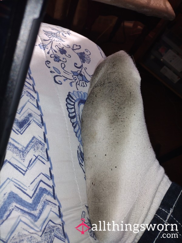 My Dirt Boots Did This To My New Socks