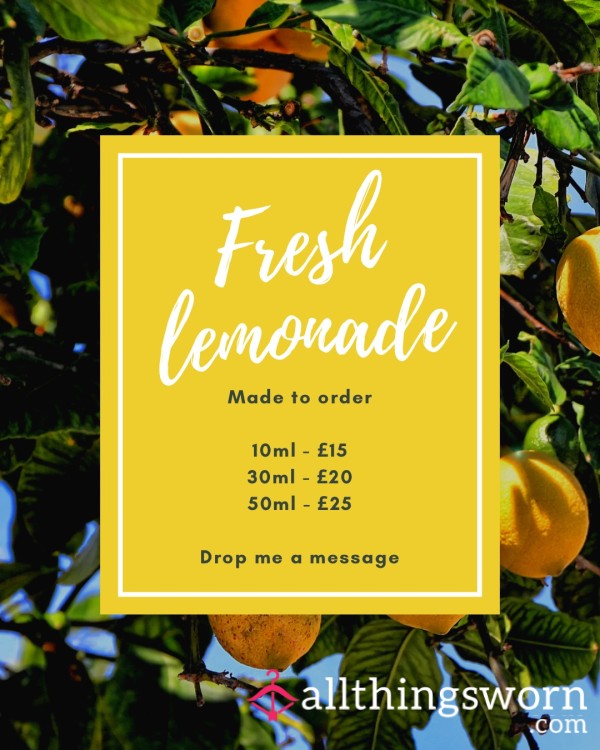 My Fresh Lemonade - 🧪🍋