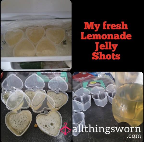 My Lemonade Jelly Shots 🍋 🥵💦