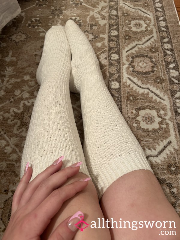 My Little White Schoolgirl Whoring Socks