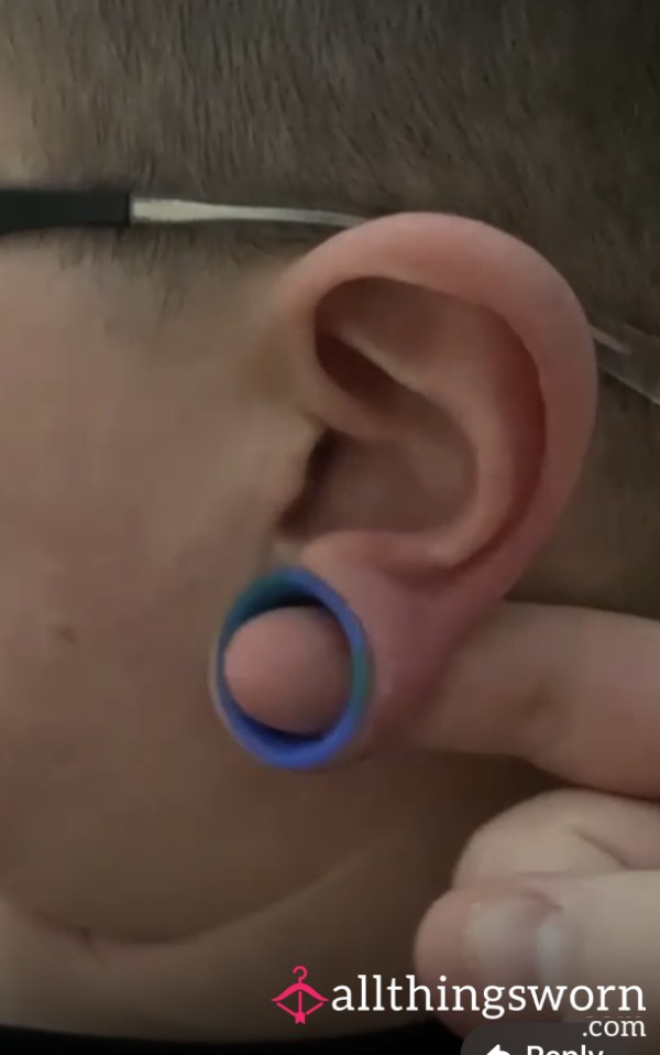 My Masculine Girlfriends Used Ear Stretchers