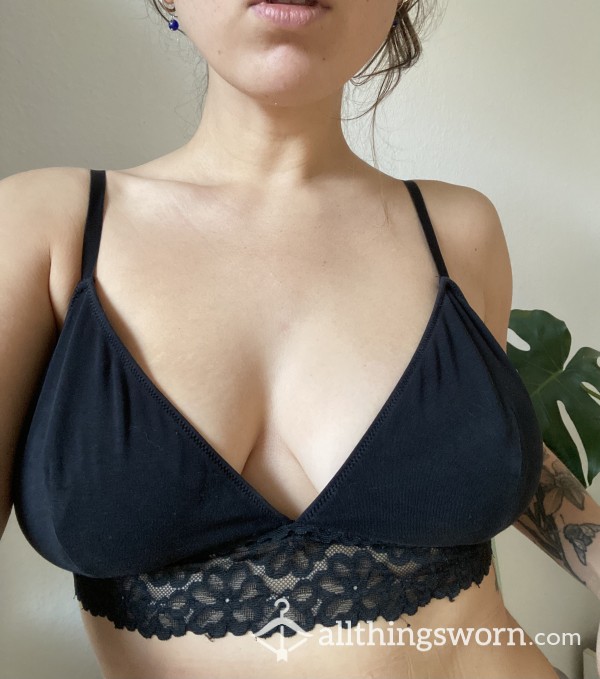 My Old Black Bralette