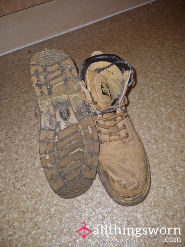 My Old Stinky Work Boots