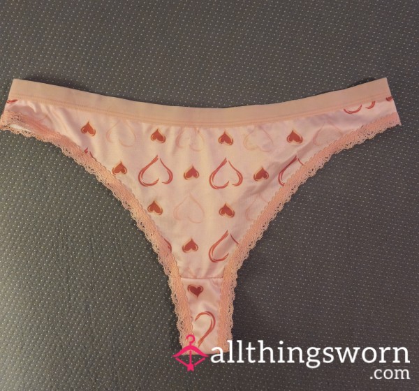 💌Mesh Heart Thong Panties💌