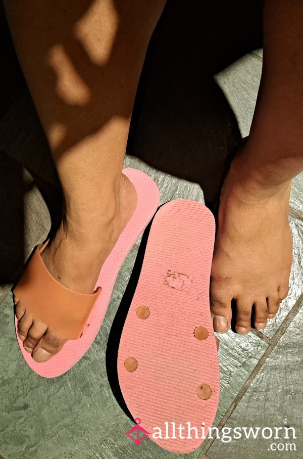 My Pink Foam House Sandals