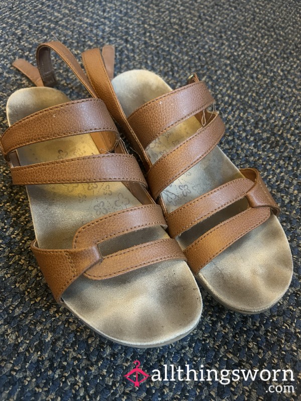 My Sweaty Summer Sandals