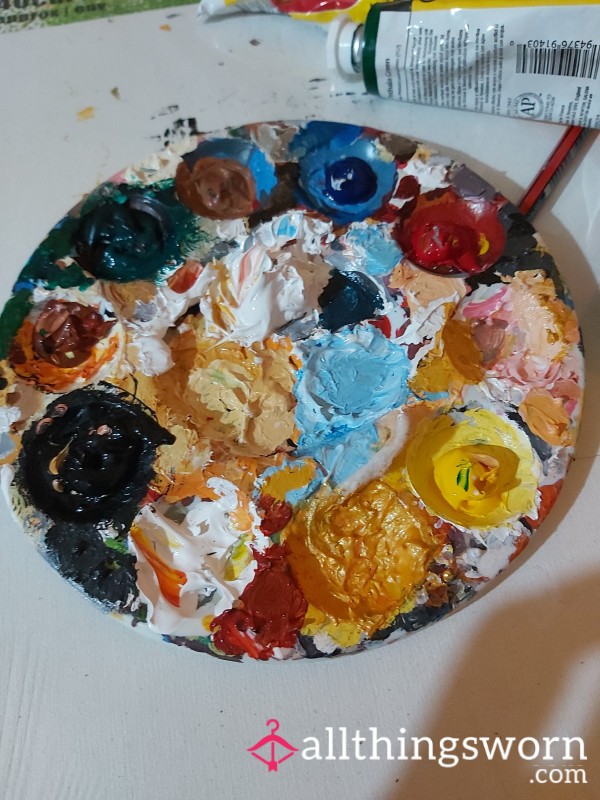 My Trash! Painting Palette!