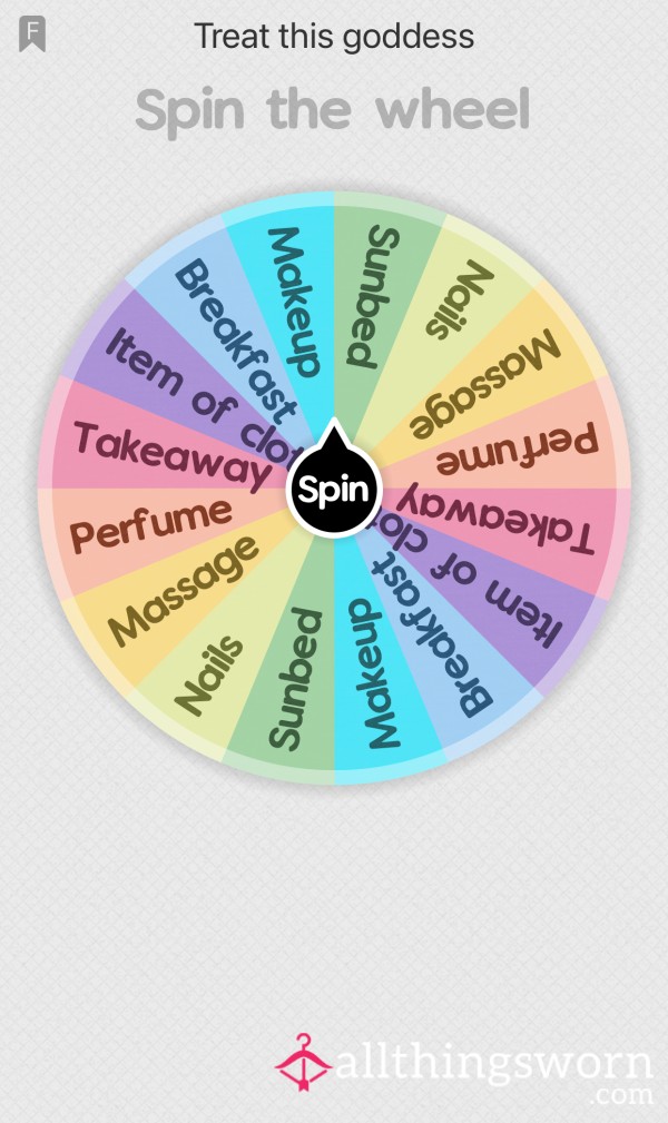 My Treat Wheel