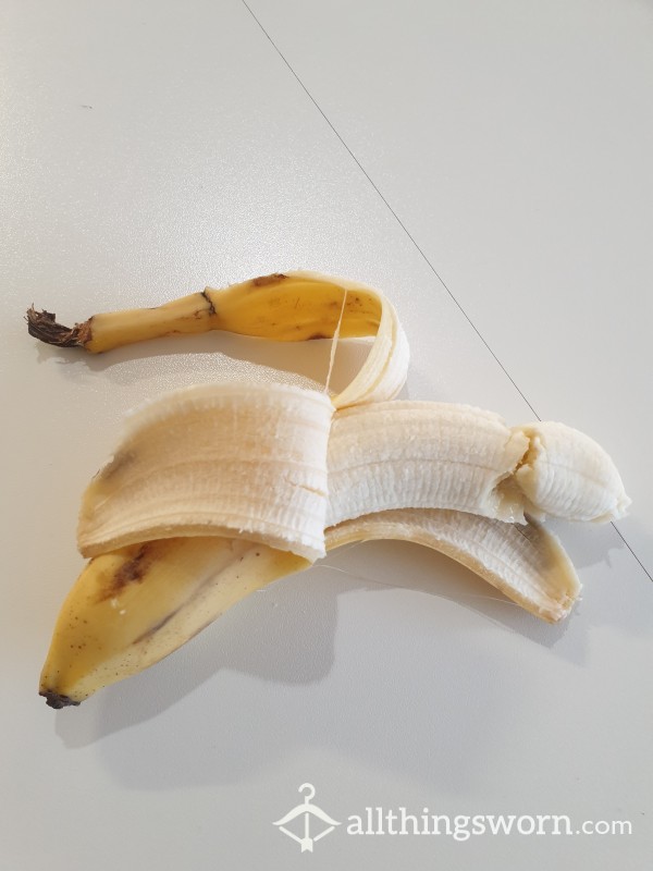 🍌My Used Bitten Banana, C*m Eat It