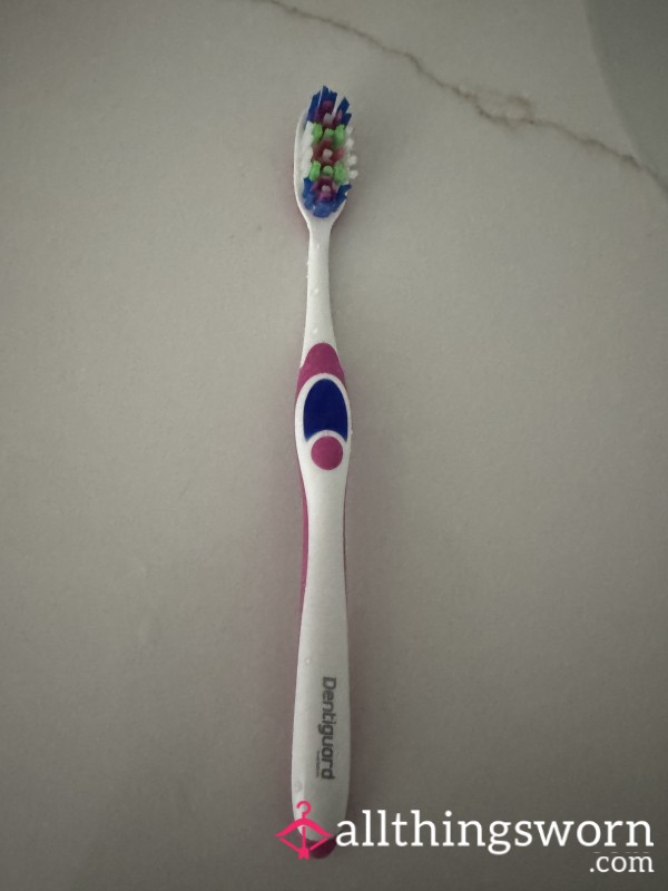 My Used Toothbrush (4 Months Old)