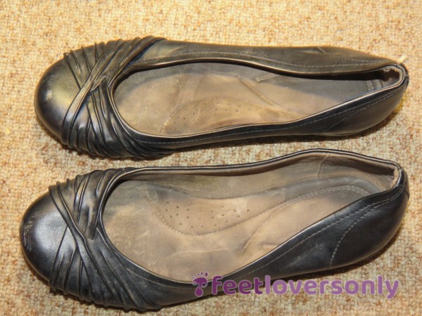 My Very Dirty, Sweaty Pair Of Flats.