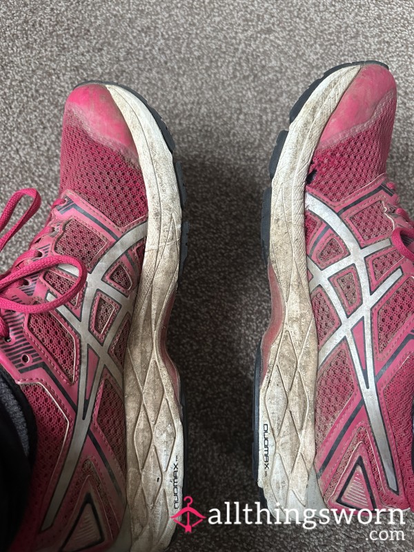 My Well Worn Running Asics Trainers…