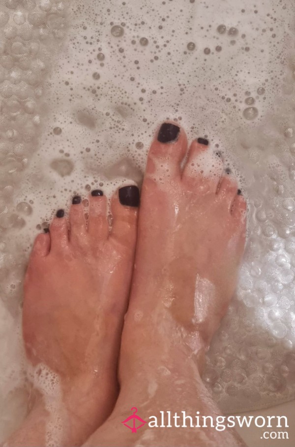 My Wet Soapy Feet 💦🧼