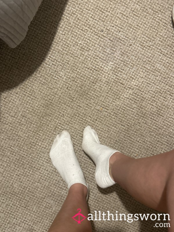 My White Ankle Socks After A Full 12 Hour Shift