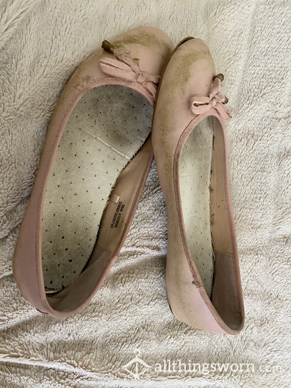 My Worn Ballet Flats