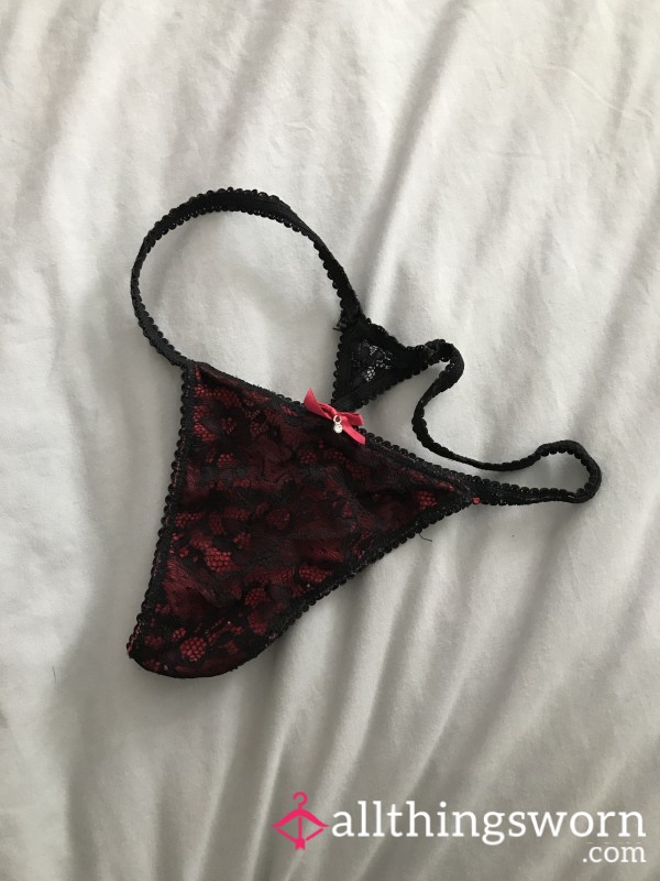 My Worn Valentine’s Day Thong