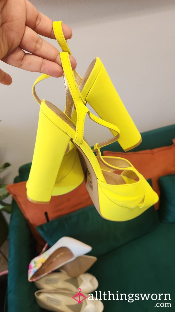 My Yellow Heels