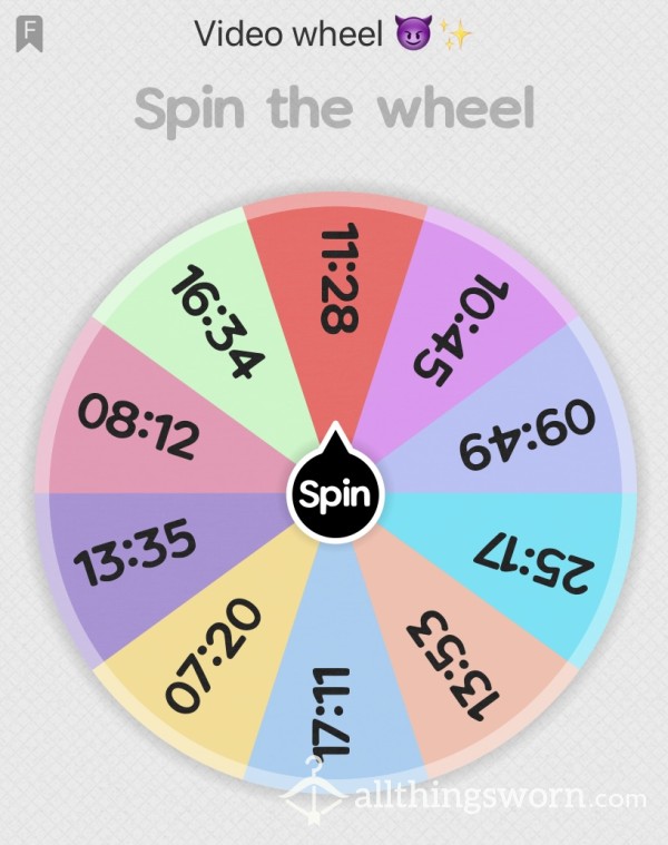 Mystery Video Wheel🎡