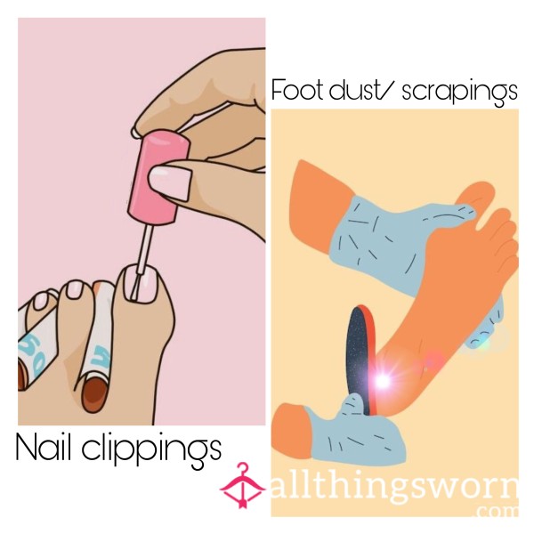 Nail Clippings/ Foot Dust