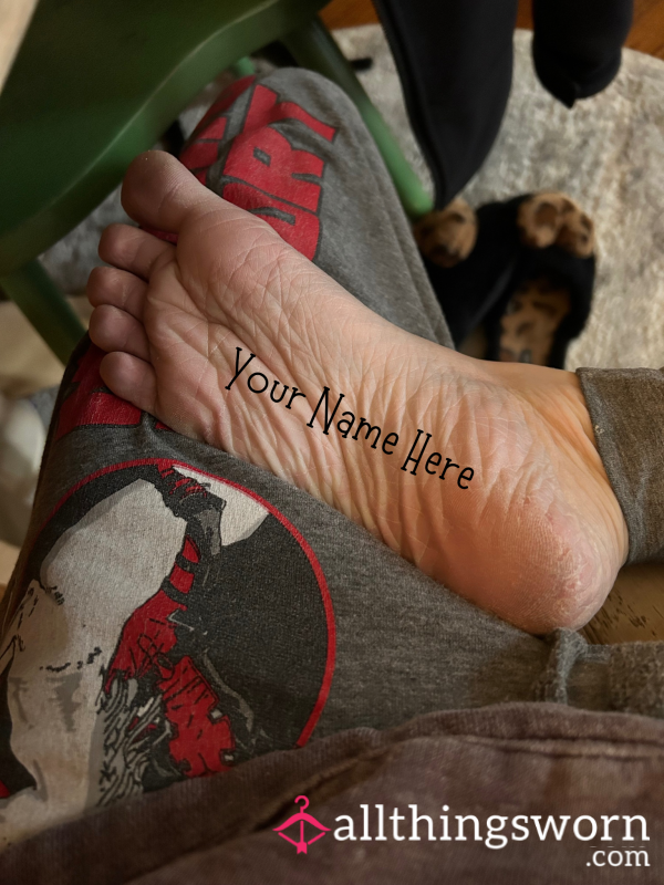 Name On Foot