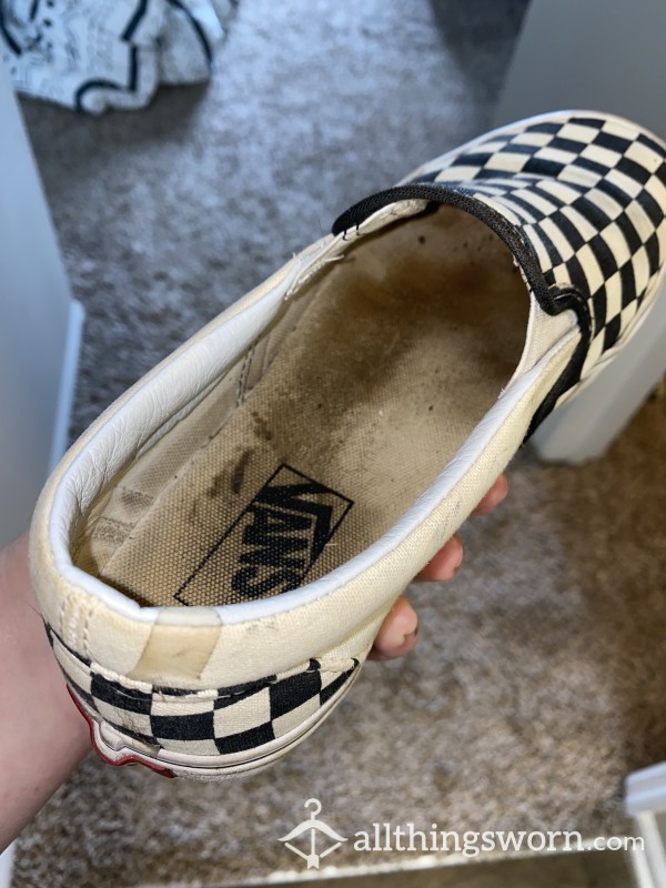 Nasty Old Checkered Vans