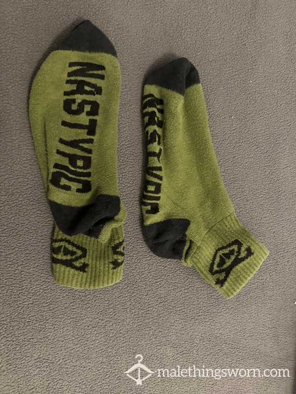 Nasty Pig Green Sports Socks