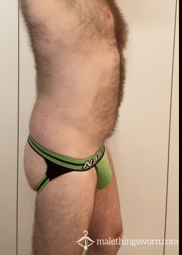 Nasty Pig Neon Green Jock