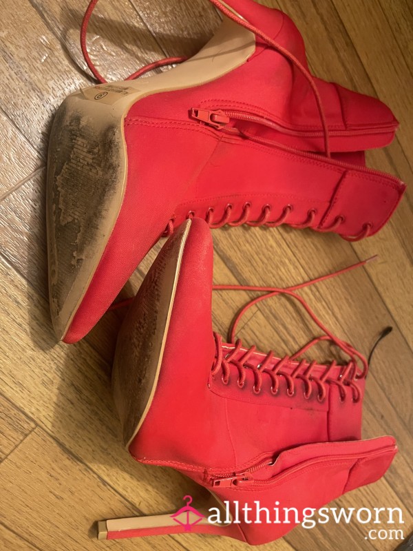 Nasty Red Heels