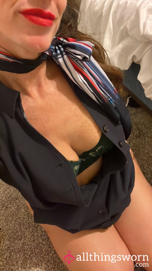 Naughty Flight Attendant