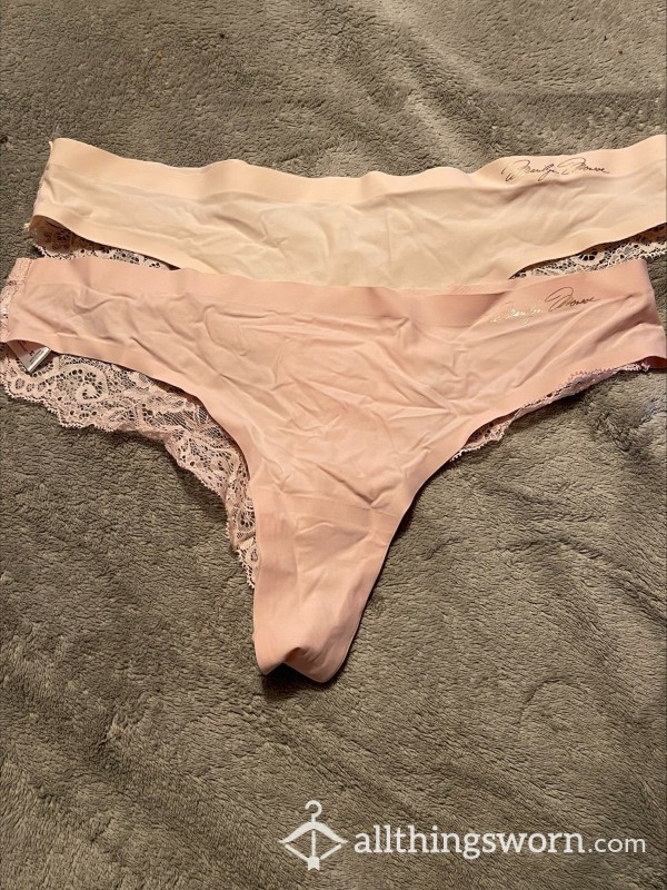 Naughty Nylon & Lace Cheeky Panties