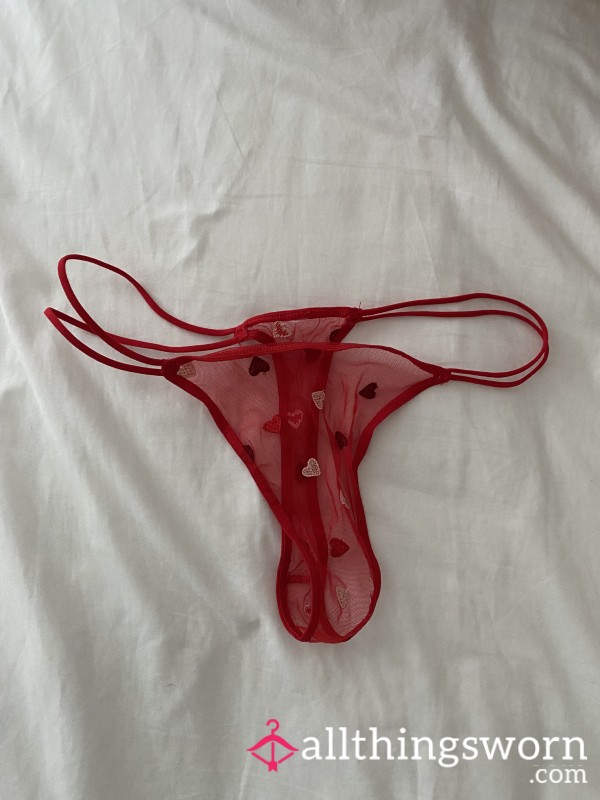 Naughty Valentines Day Thong