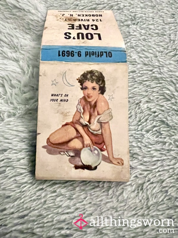 Naughty Vintage Pinup Matchbooks